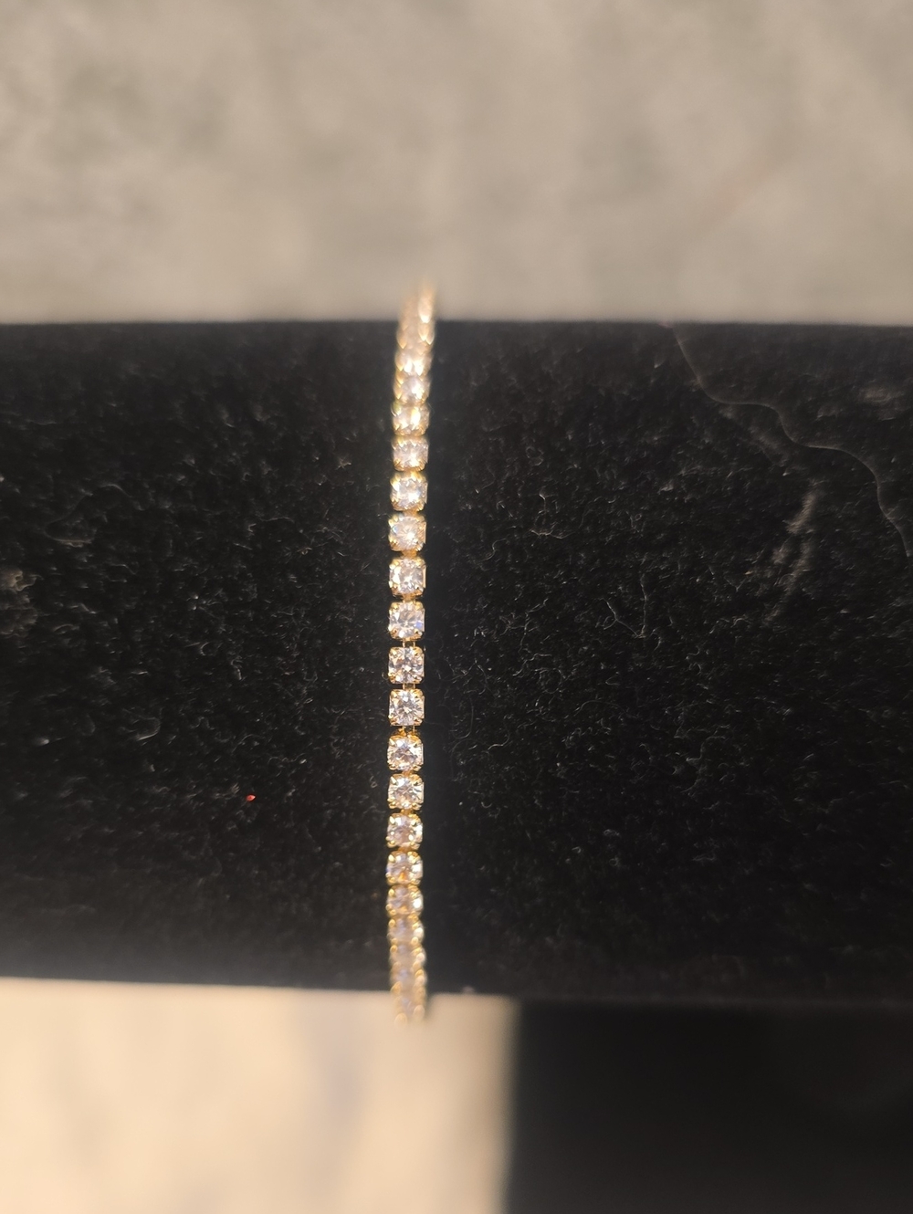 Pavoi 14K Gold Plated Tennis Bracelet Cubic Zirconia - NIB - Picture 6 of 6